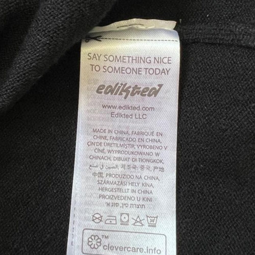 Edikted Women's Black Skirt - Picture 5 of 5
